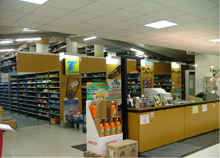 Comptoir entreprise